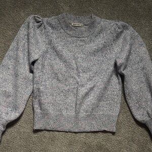 Marine Layer Women's Speckled Gray Sweater